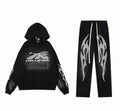 BLACK HS 2 PIECE JOGGING SUIT