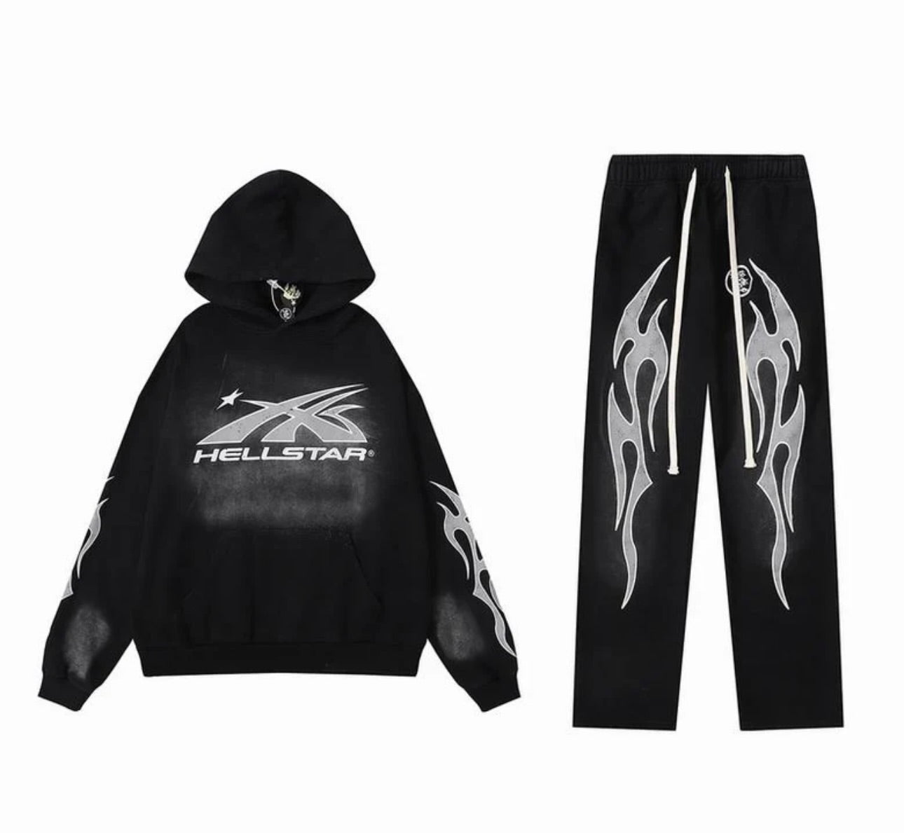 BLACK HS 2 PIECE JOGGING SUIT