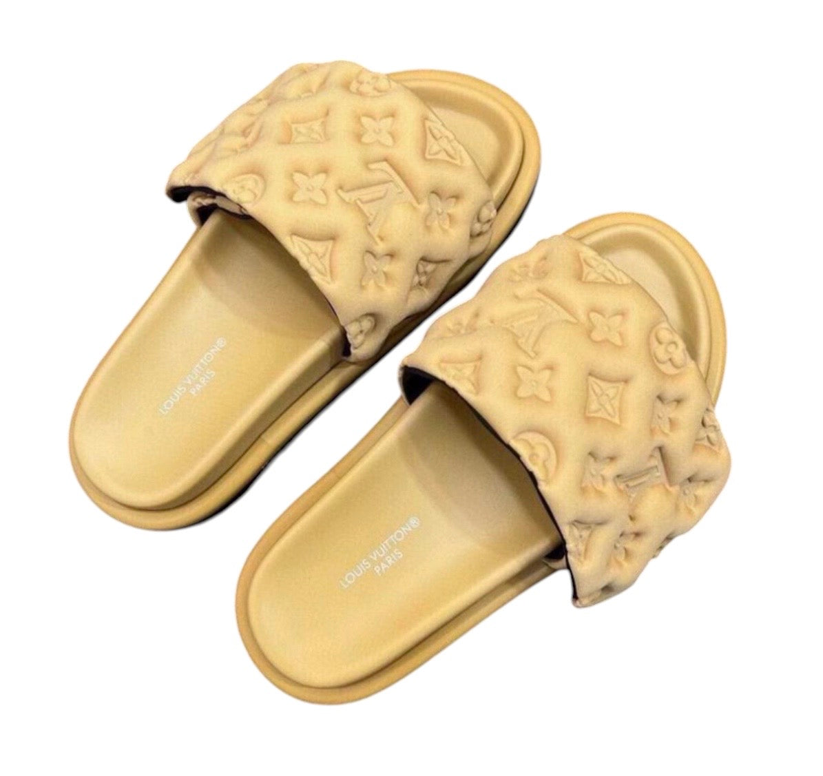 LV PUFF SLIDES