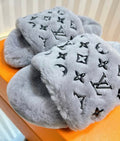 LV MONOGRAM SLIDES